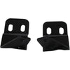 1967-1970 Ford Mustang Fastback Non Fold Down Rear Seat Back Panel Bracket Pair