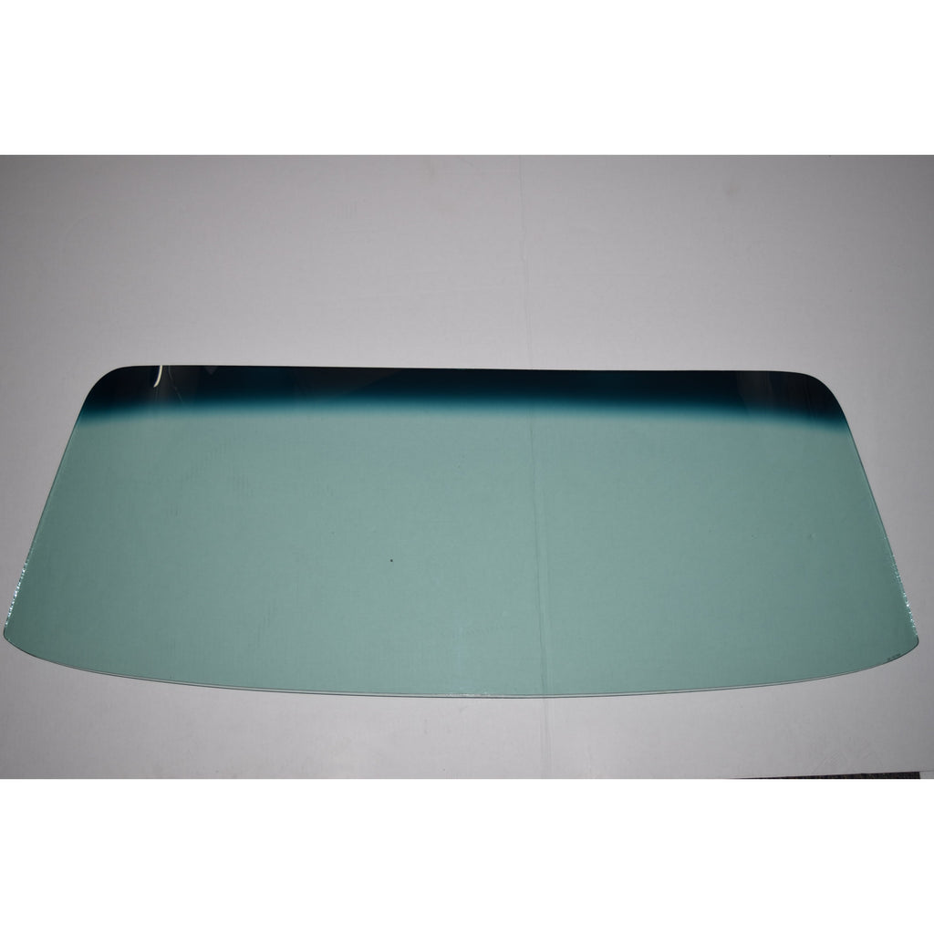 1968-1972 Chevy Nova 2 Door Windshield Glass W/O Antenna W/O Blue Band Green Tinted