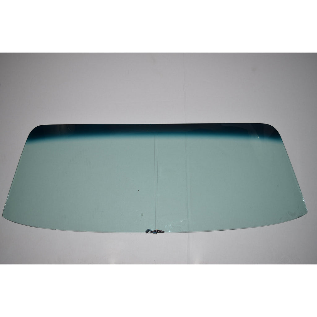 1968-1972 Chevy Nova 2 Door Windshield Glass W/ Antenna W/ Band Green Tinted