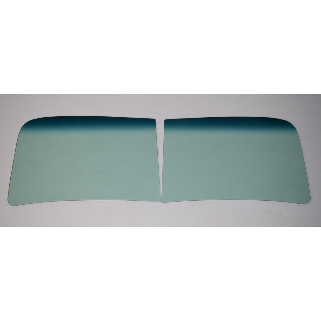 1947-1953 Chevy P/U Windshield Glass Tinted W/ Band 2 Pcs