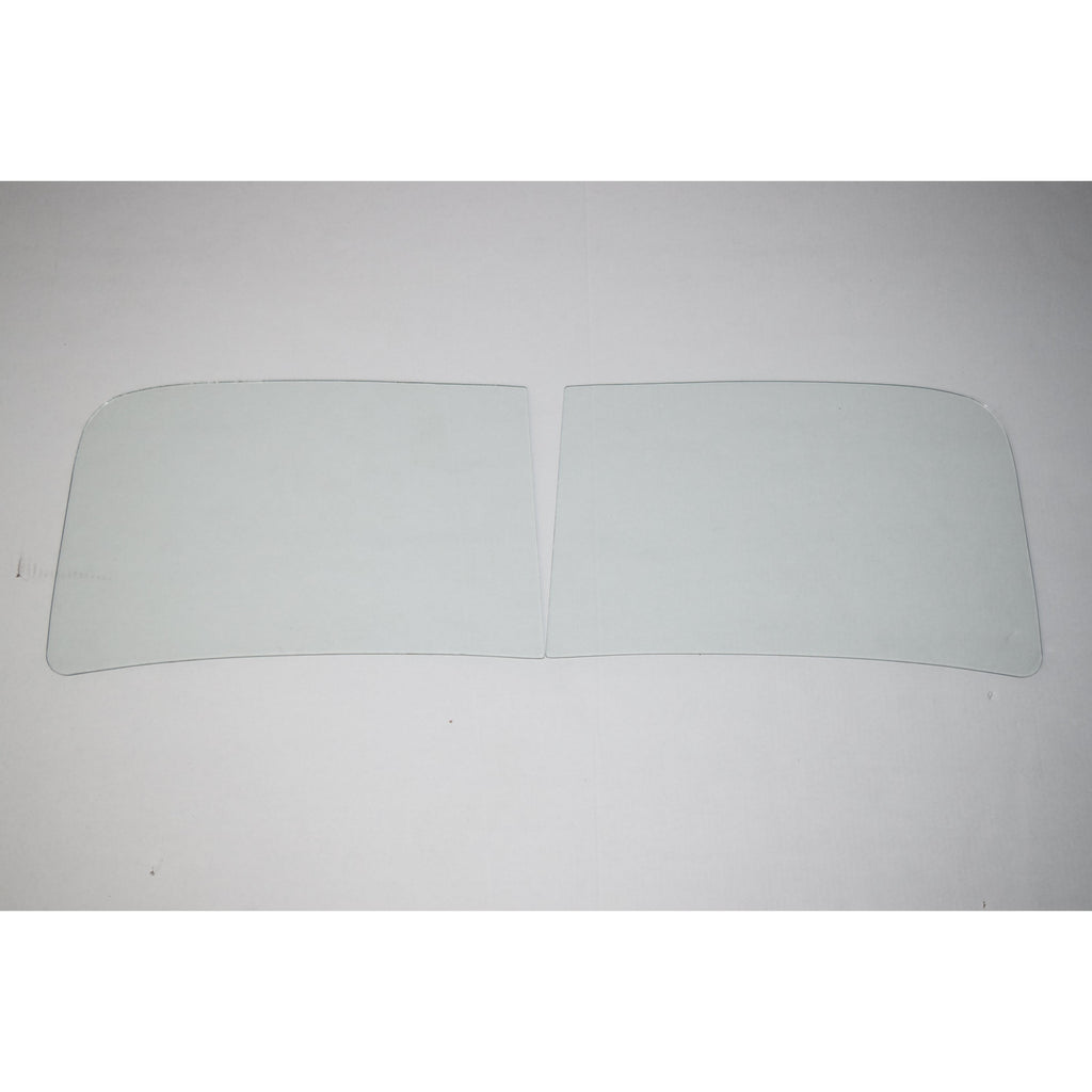 1947-1953 Chevy P/U Windshield Glass Clear W/O Band 2 Pcs