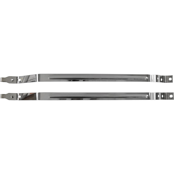 1968-1972 Chevy Nova Fuel Tank Strap Set Stainless Steel