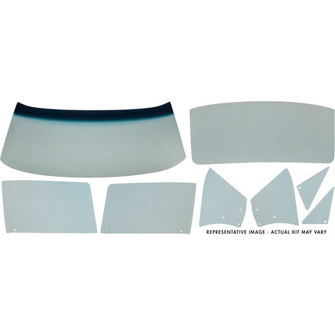 1969 Oldsmobile Cutlass Coupe Glass Kit Tinted