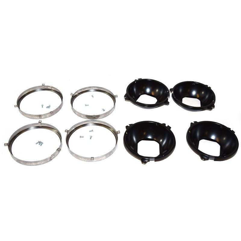 1964-1969 Chevy El Camino HEADLAMP MOUNTING BUCKETS SET