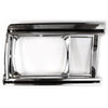 1981 Chevy Malibu Headlight Bezel Chrome/Black RH