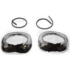 1955-1957 Chevy C10 P/U Headlamp Bezel Pair Chrome