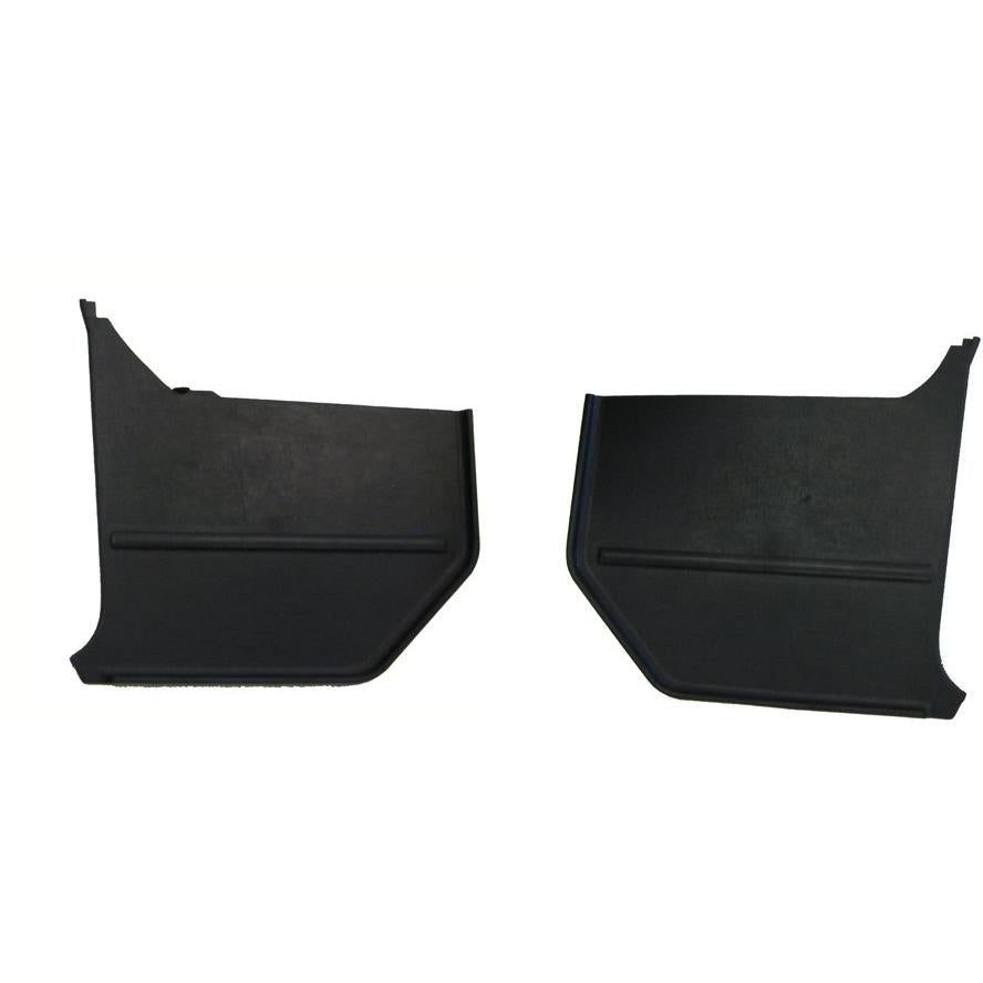 1965-1966 Ford Mustang Kick Panel, Black Pair Convertible