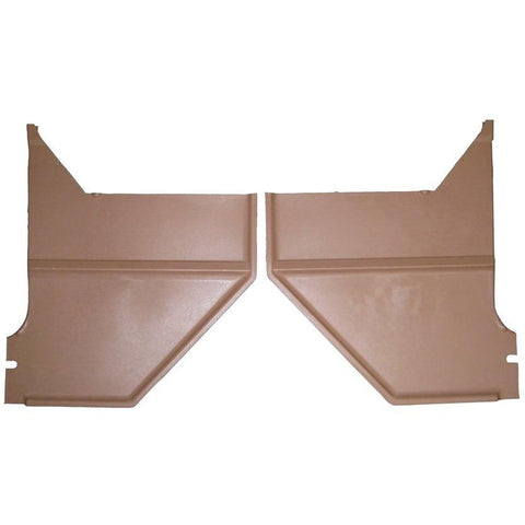 1967-1968 Ford Mustang Kick Panel, Saddle Pair Coupe Fastback