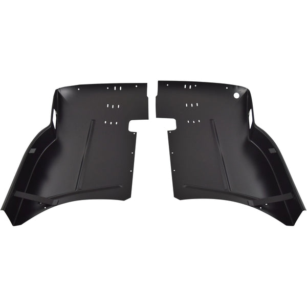 1955-1957 Chevy Hardtop Rear Seat Arm Rest Structure Pair