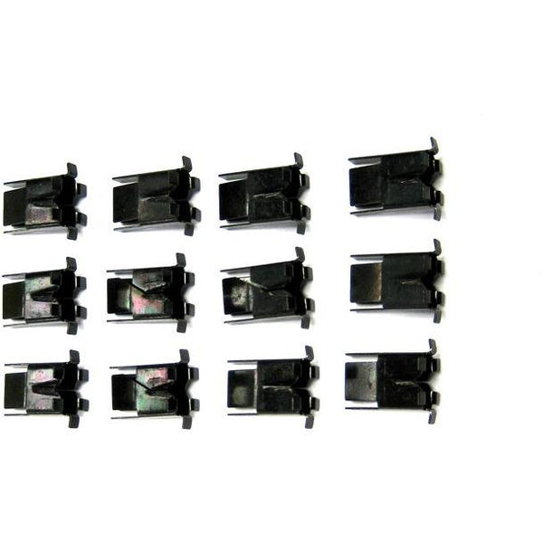 1957 Chevy Bel Air Quarter Panel Top Fin Molding Clip Set