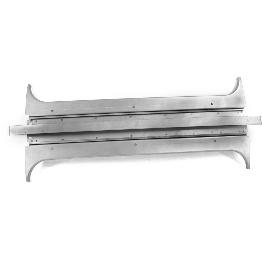 1982-1992 Chevy Camaro/Pontiac Firebird T-TOP CENTER RAIL WITH RIDGE (STAINLESS STEEL)