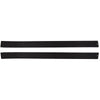 1978-1988 GM G Body  T-Top Rear Weatherstrip Retainer stainless Steel With Black Paint (Pair)
