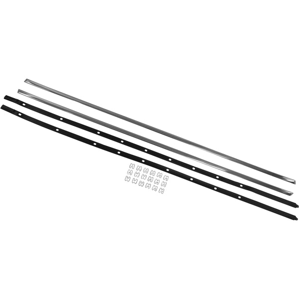1973-1981 Mercedes-Benz C107 SLC Rocker Panel Side Moulding Set
