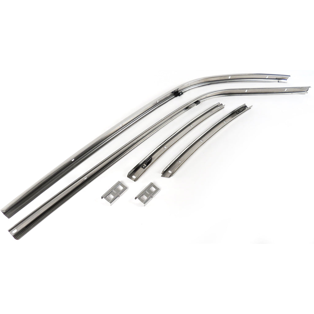 1968-1969 Chevy Camaro Roof Rail Weather Strip Channel Set