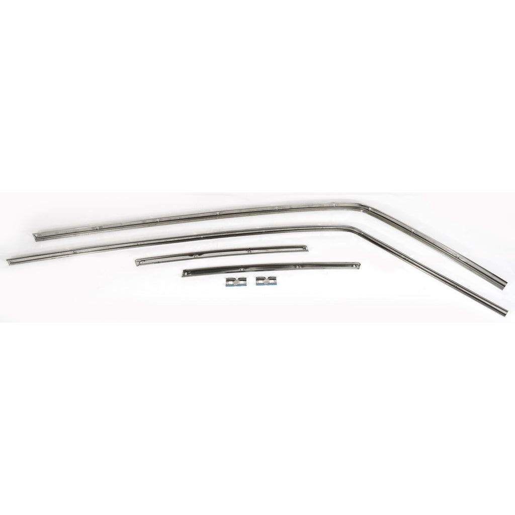 1964-1965 Chevy Chevelle Roof Rail Inner Weatherstrip Channel Set