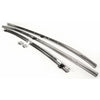 1970-1972 Chevy Chevelle Roof Rail Weather Strip Channel Set