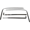 1966-1967 GM A BODY 2 Door Rear Window Reveal Molding 4 Piece Set