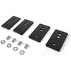 1964-1972 GTO SEAT RELOCATION BRACKET SET (4-PIECES, INCL. 4 BOLTS & WASHERS