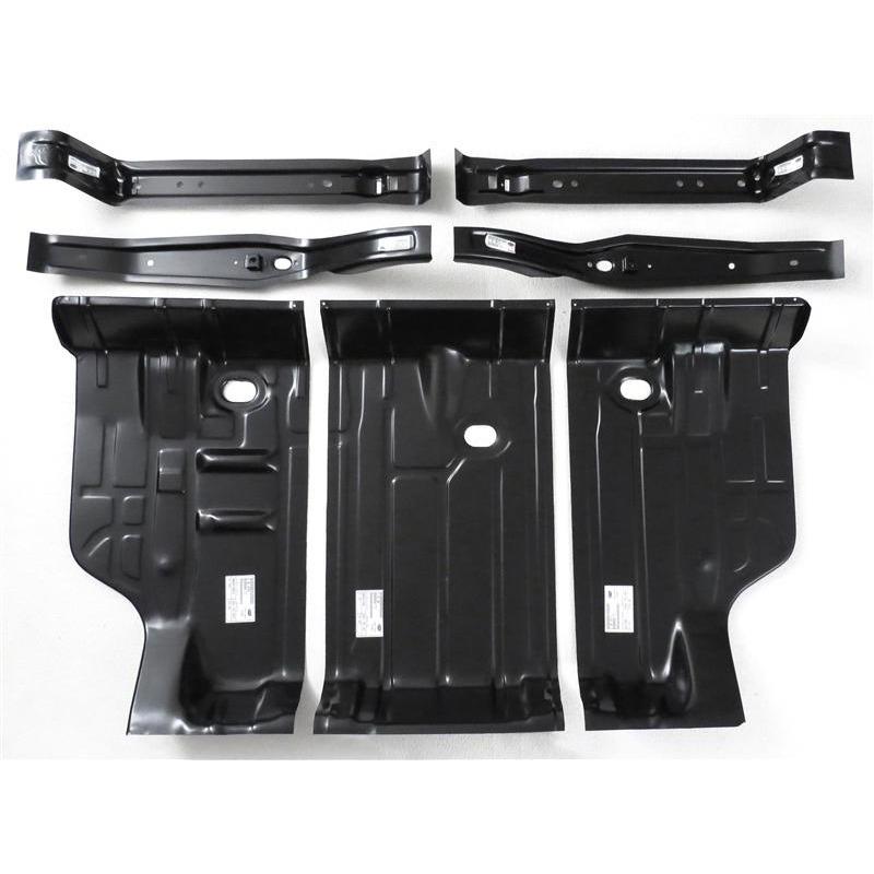 1968-1970 Pontiac Tempest Trunk Floor Kit 7 Piece