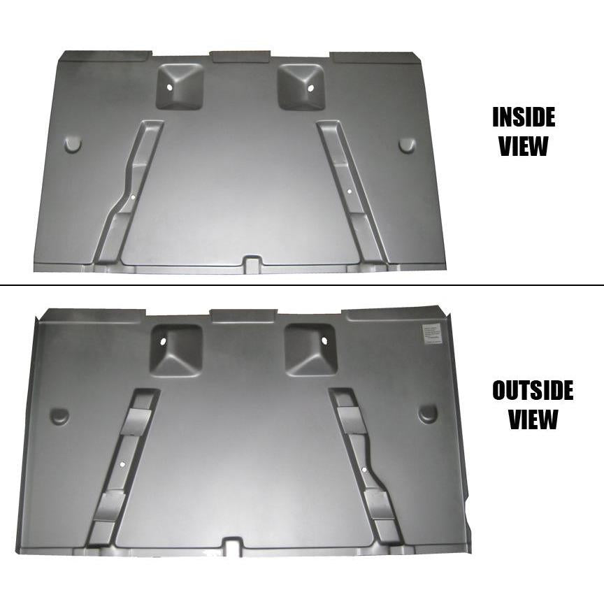 1955-1957 Chevy Nomad/Wagon/Sedan Delivery Cargo Floor W/O Braces & Extensions