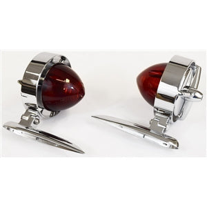 1955-1957 Chevy Yankee Tail Light Housing Pair