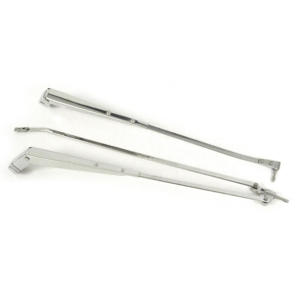 1968-1972 GM A Body Wiper Arms Chrome With Hidden Arm Style Pair