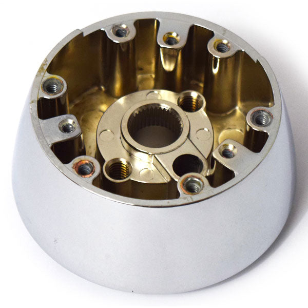 1967-1968 Chevy Camaro Impala Chevelle Nova Steering Wheel Hub Chrome