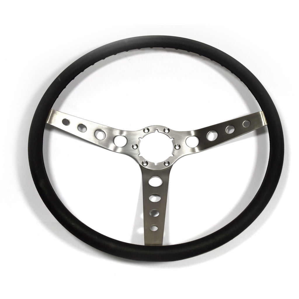 1969 Chevy Camaro 3-SPOKE COMFORT GRIP STEERING WHEEL W/SPOKE ROUND HOLES