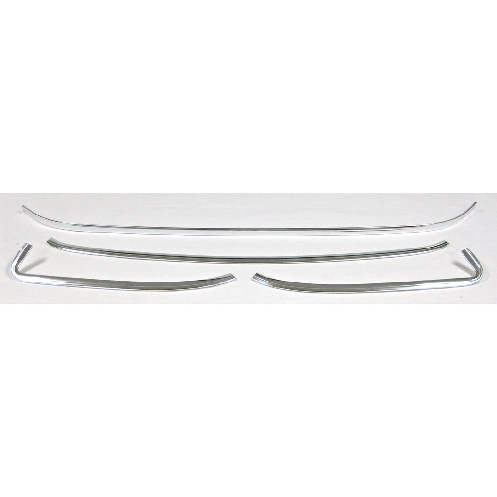 1975-1981 CHEVY CAMARO FIREBIRD REAR WINDSHIELD MLDG SET (4 PCS)