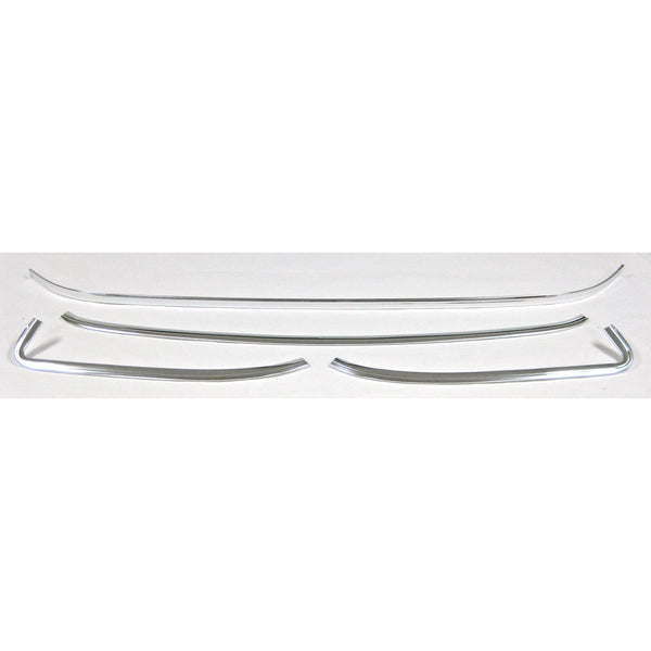 1975-1981 CHEVY CAMARO FIREBIRD REAR WINDSHIELD MLDG SET (4 PCS)