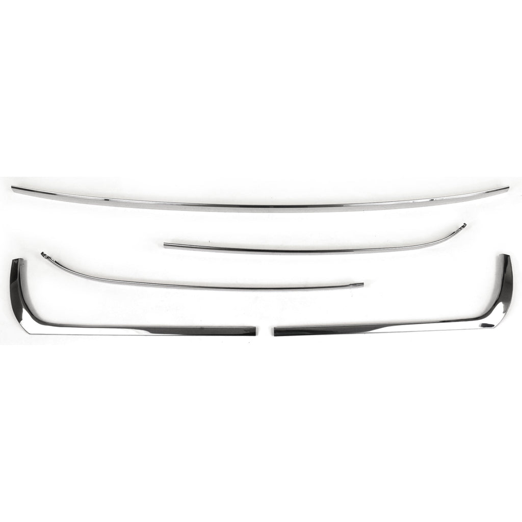 1966-1967 Chevy Nova Hardtop Rear Window Molding Set