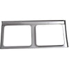 1955-1967 Volkswagen T1 Complete Upper Outer Side Panel RH 2 Pop Out Windows RHD/Double Door